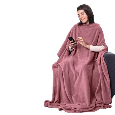 Winter Thick Adult Friends Tv Show Wearable Blanket For Beds Travel Snuggle Tv Blanket